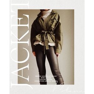 WHOWHATWEAR green parka